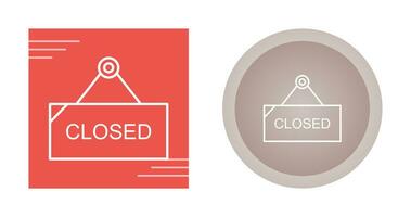 Closed Tag Vector Icon