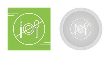 No Food Vector Icon