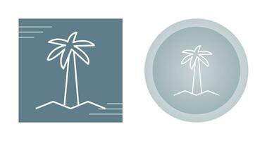 Coconut Tree Vector Icon