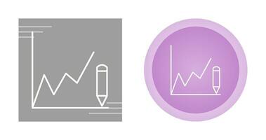 Drawing Graphs Vector Icon