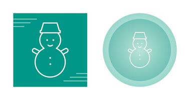 Snowman Vector Icon