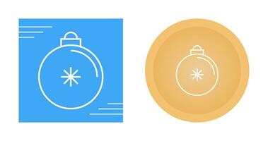 Christmas Ball Vector Icon