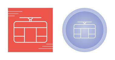 Cable Car Vector Icon