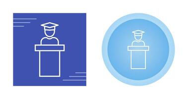 Guest Speaker Vector Icon