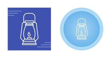 Gas Lamp Vector Icon