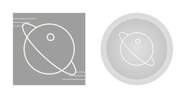 icono de vector de planeta