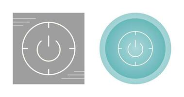 Scheduled power on and off Vector Icon