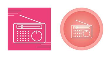 Radio Vector Icon