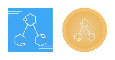 Chemical Structure Vector Icon