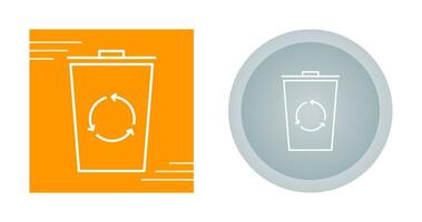 Recycle Bin Vector Icon