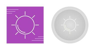 Sun Vector Icon