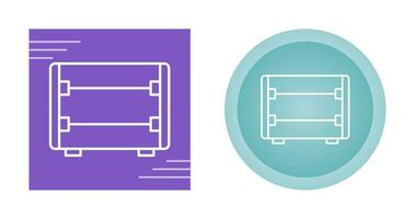 Carbon Heater Vector Icon