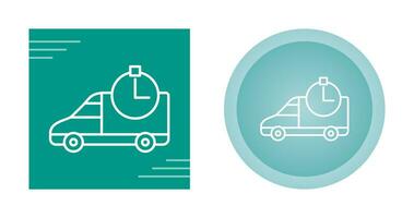 Time Based Delivery Vector Icon