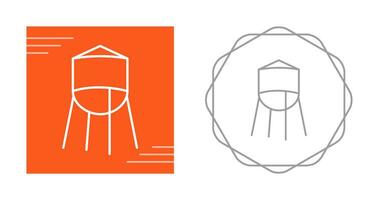 Water Tower Vector Icon