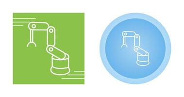 Industrial Robot Vector Icon