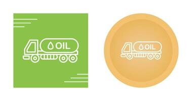 Tank Truck Vector Icon