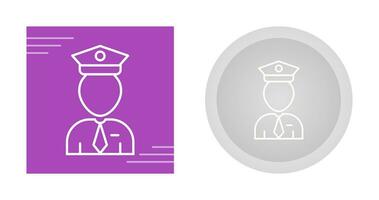 Flight Captain Vector Icon