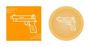 icono de vector de pistola