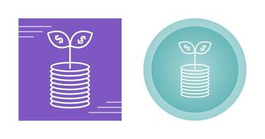 Money Growth Vector Icon