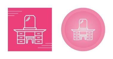 Dressing Table Vector Icon