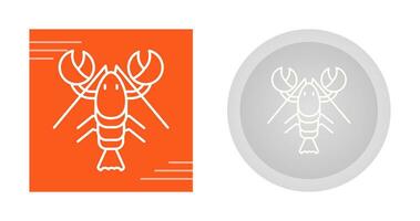 Lobster Vector Icon