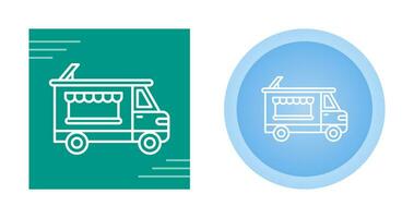 Bakery Truck Vector Icon