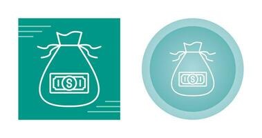 Money Bag Vector Icon