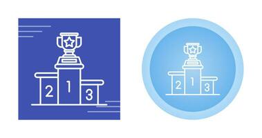 Podium Vector Icon