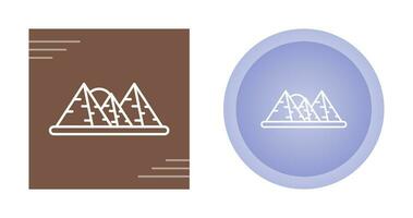 Pyramid Vector Icon