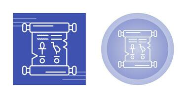 Papyrus Vector Icon
