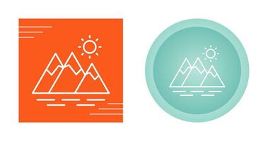 Mountain Vector Icon