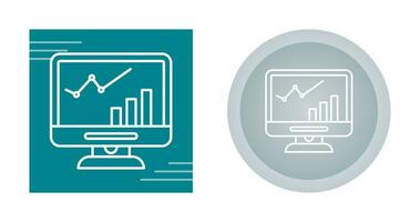 Lcd Growth Vector Icon