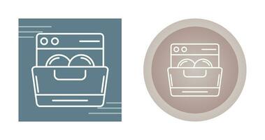 Dishwasher Vector Icon