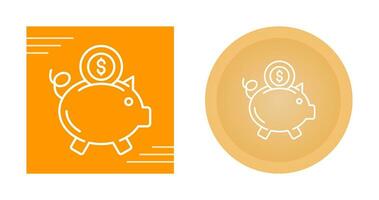 Piggy Bank Vector Icon