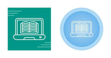 Online Library Vector Icon