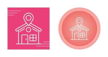 Home Location Vector Icon