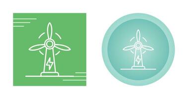 Wind Power Vector Icon