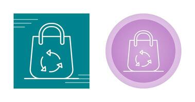 Eco Bag Vector Icon