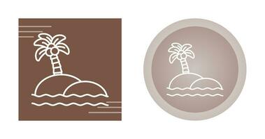 Island Vector Icon