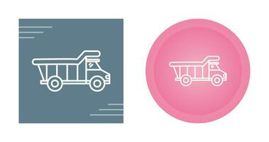 Dump Truck Vector Icon