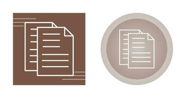 Files Vector Icon