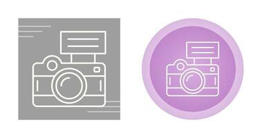 Camera Flash Vector Icon