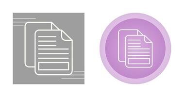 Documents Vector Icon