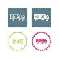 Eco friendly Truck Vector Icon