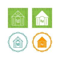 Eco friendly Building Vector Icon