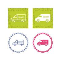 Delivery Car Vector Icon