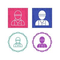 Industry Worker Vector Icon