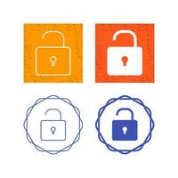 Open Lock Vector Icon