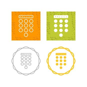 icono de vector de bloqueo de contraseña