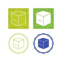 Cube Vector Icon